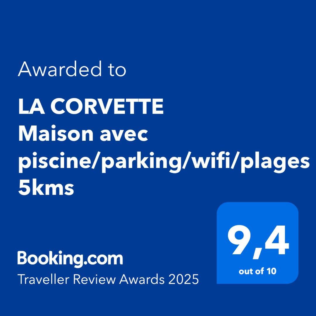 לס מתה La Corvette Maison Avec Piscine/Parking/Wifi/Plages 5Kms מראה חיצוני תמונה